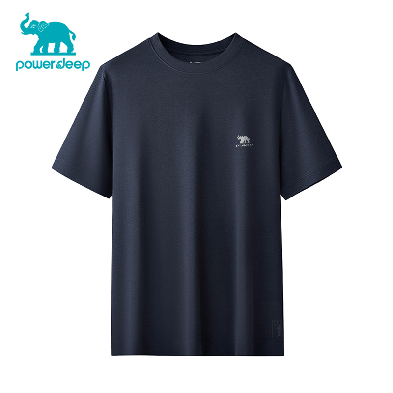 powerdeep男款圆领短袖