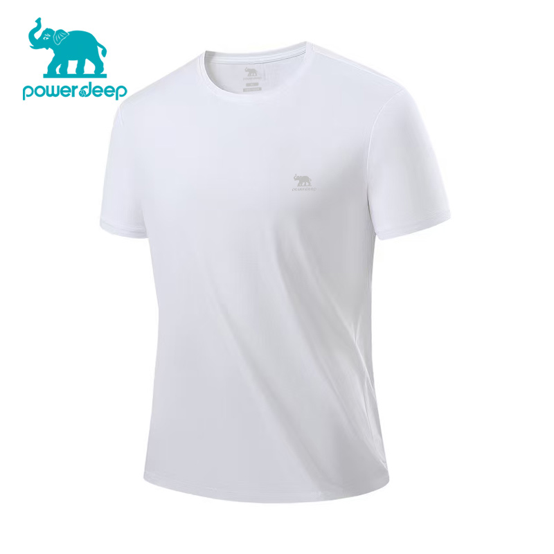 powerdeep男款圆领短袖