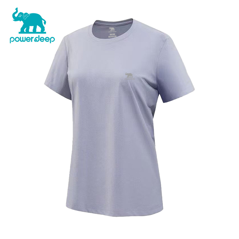 powerdeep女款圆领短袖